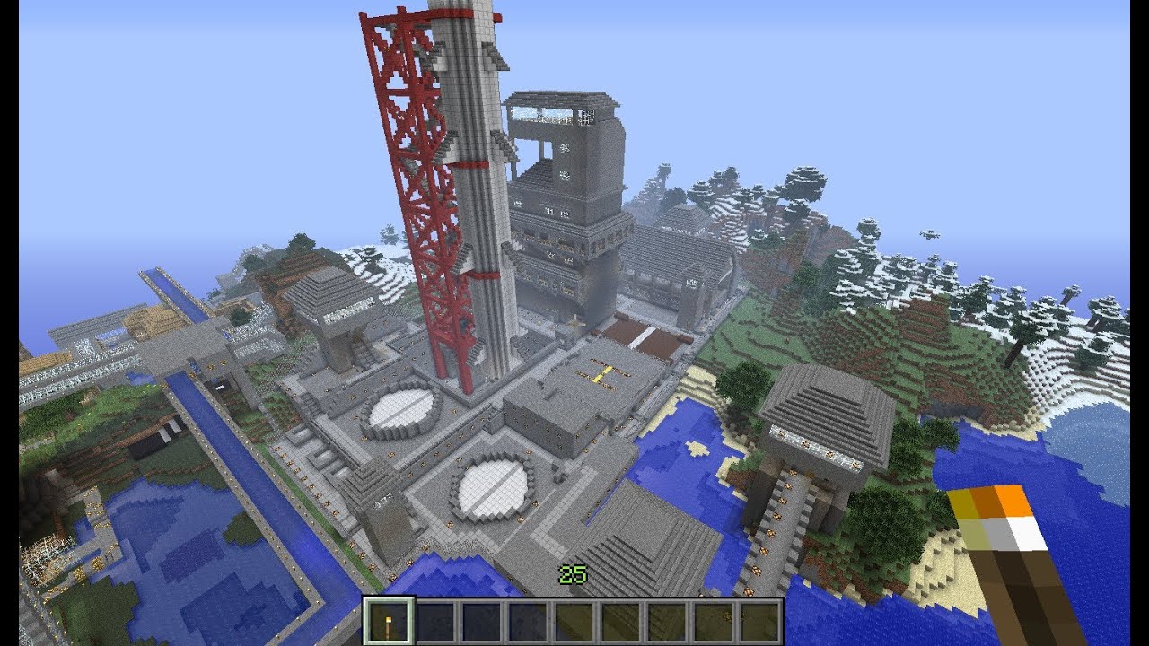 minecraft military base map download
